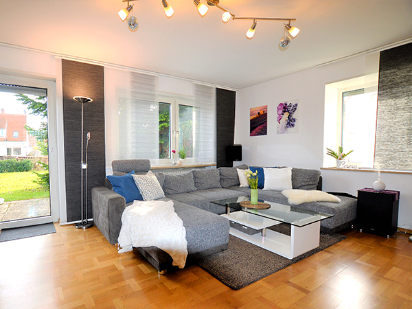 Wohnzimmer nach Home Staging