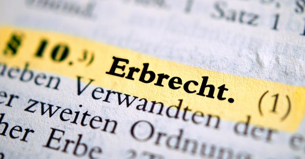 Auszug aus einem Wörterbuch zum Wort Erbrecht | Erbengemeinschaft