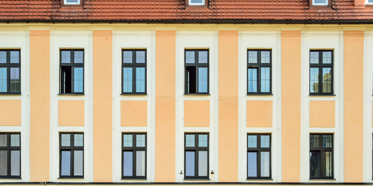 ein Wohnhaus